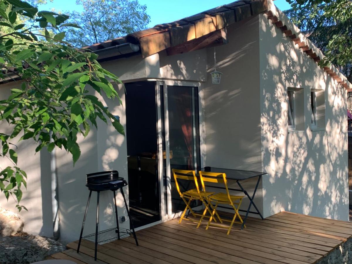 Saint Alban Auriolles Le Mazet, Studio Avec Terrasse Et Acces Piscine מראה חיצוני תמונה