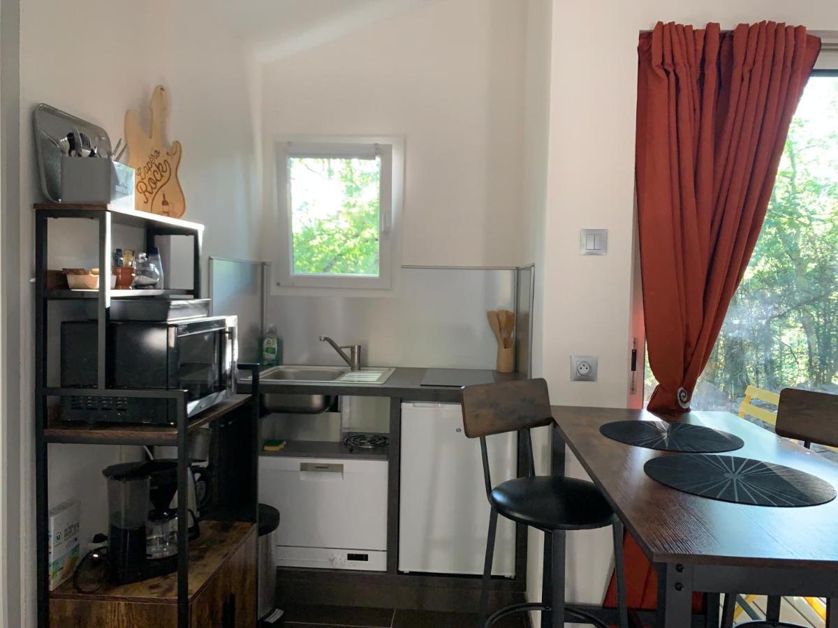 Saint Alban Auriolles Le Mazet, Studio Avec Terrasse Et Acces Piscine מראה חיצוני תמונה