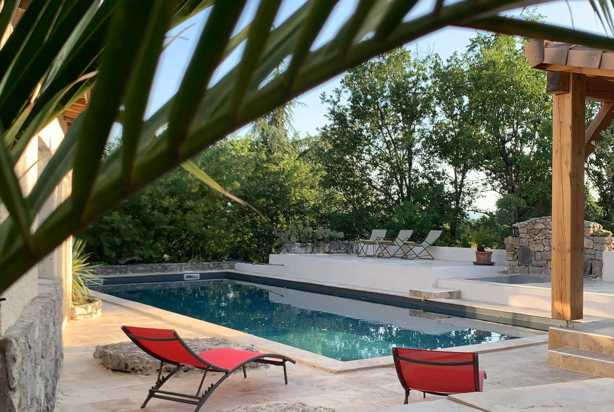 Saint Alban Auriolles Le Mazet, Studio Avec Terrasse Et Acces Piscine מראה חיצוני תמונה